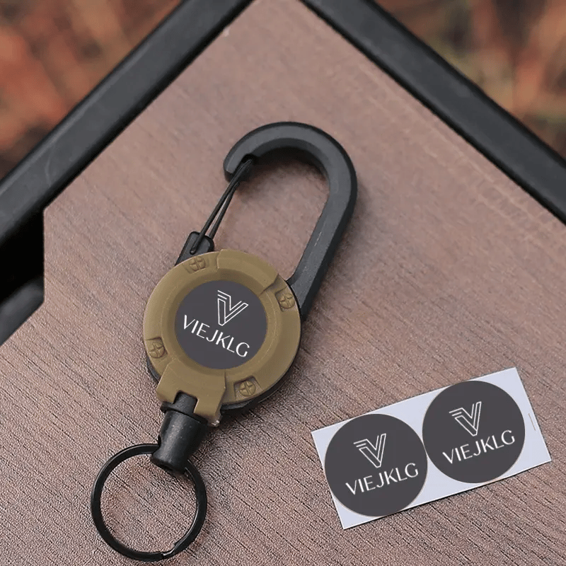 Raptor Keychain | Multifunctional Retractable Carabiner, Heavy-Duty Stainless Steel 2