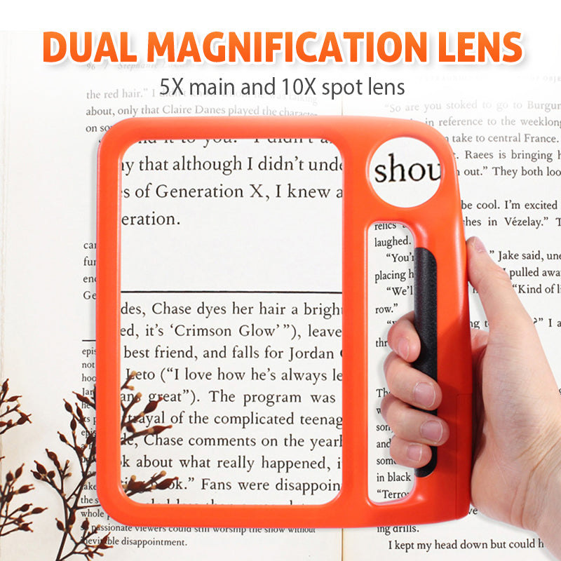 Raven Magnifying Glass | Rechargeable LED with 3 Light Modes 3