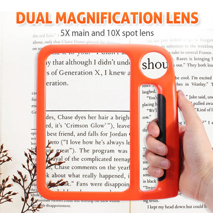 Raven Magnifying Glass | Rechargeable LED with 3 Light Modes 3