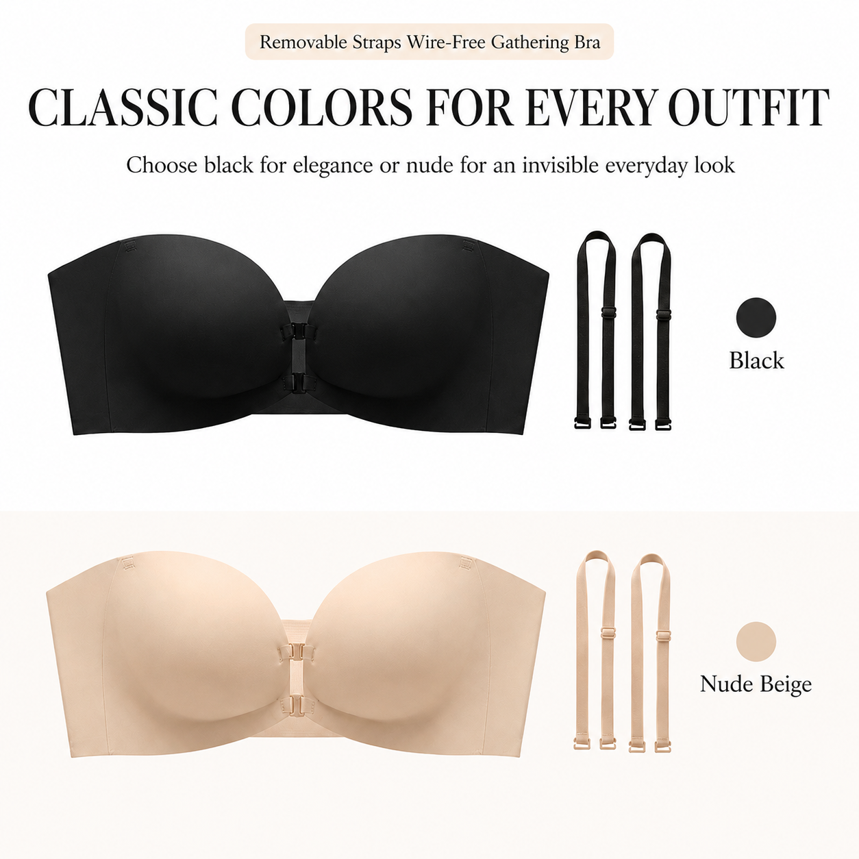 Rema Bra | Removable Straps, Wire-Free Comfort 5