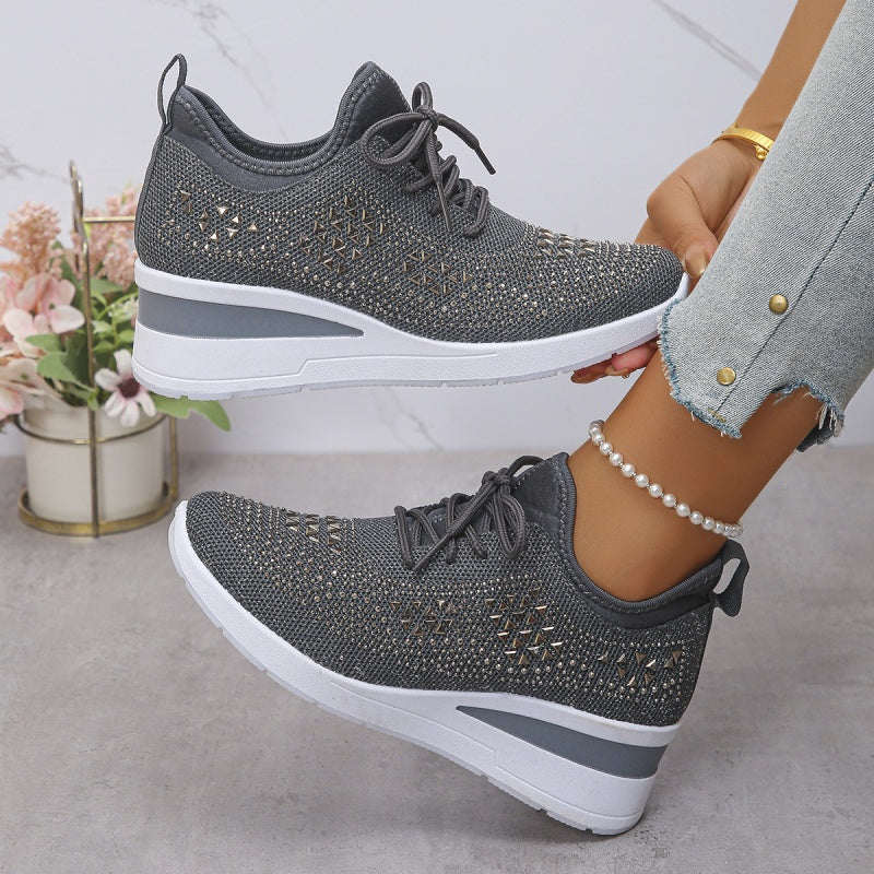 Sneakers Rhea Mesh | Comfort traspirante con strass