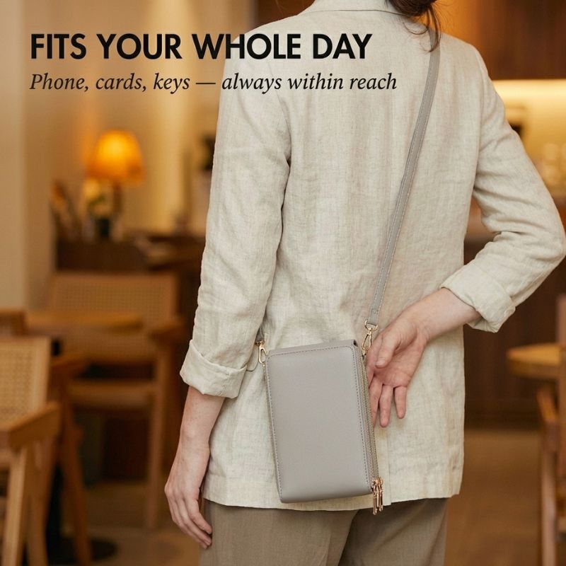 Rover Crossbody Bag | Touchscreen, RFID-Safe, Lightweight Design for Women 2