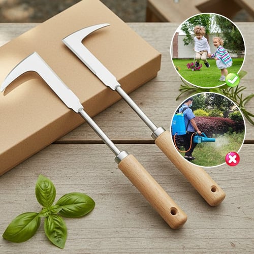 Rover Deep Root Weed Puller Tool | Stainless Steel, Ergonomic Handle 2