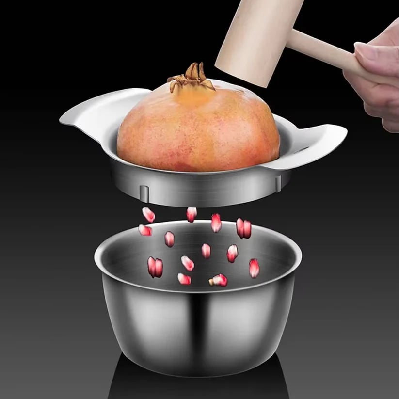 RubyPeel Pomegranate Tool | Premium Stainless Steel 2