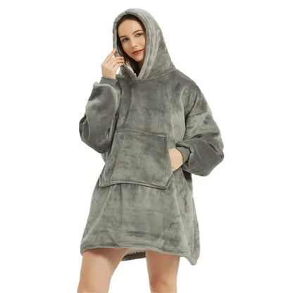 Oversized Fleece Blanket Hoodie 32$ TODAY ONLY