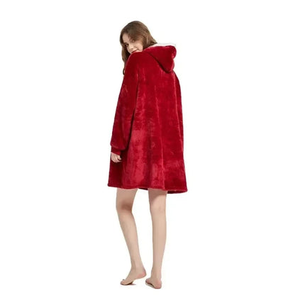 Oversized Fleece Blanket Hoodie 32$ TODAY ONLY