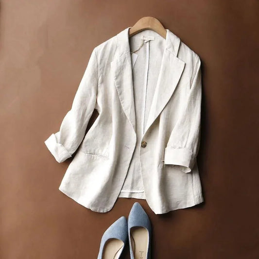 Leinenblazer