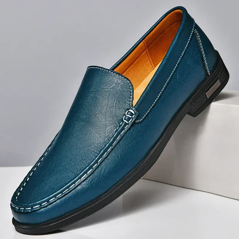 Brantford ekte lær loafers