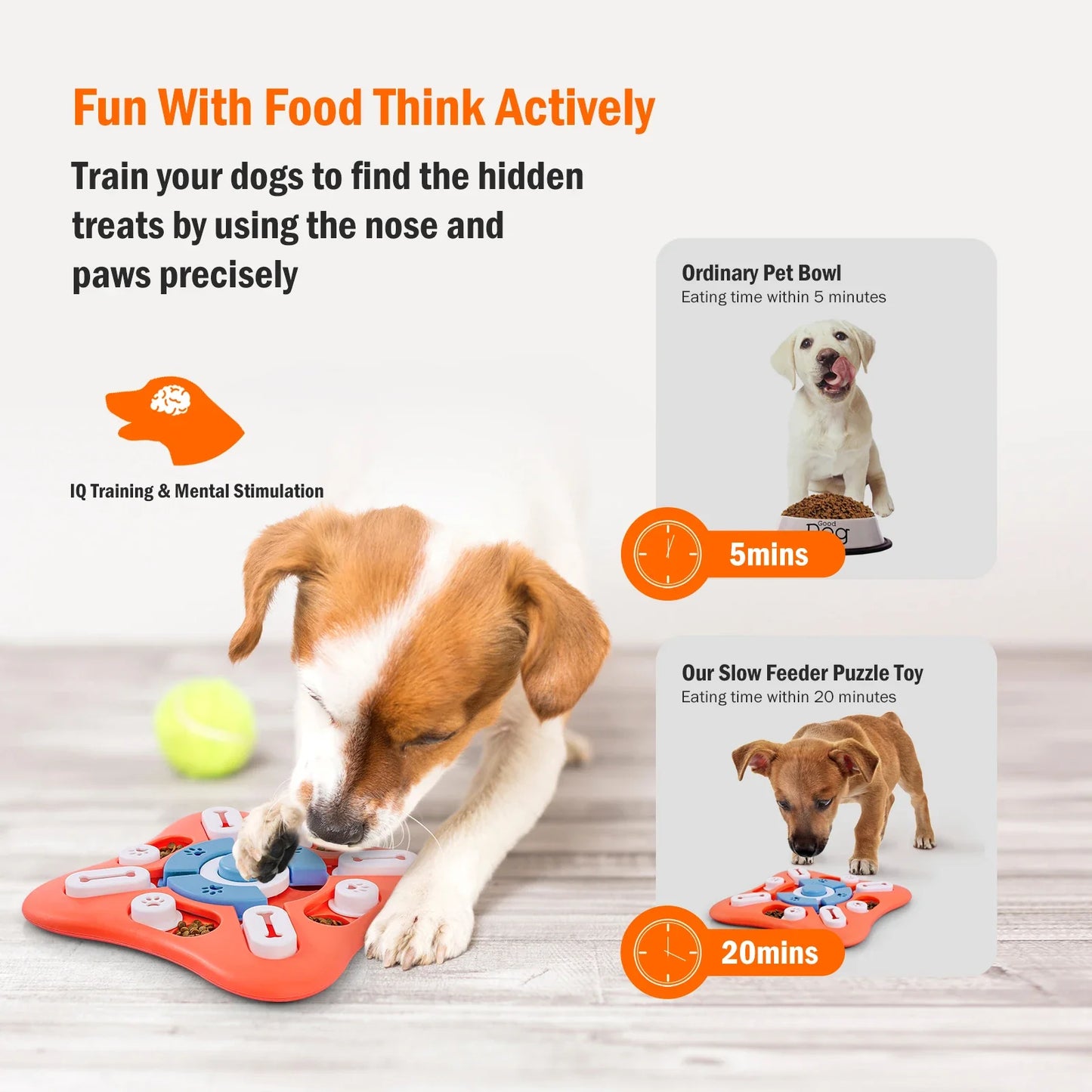 Dog Puzzle Toy 22$ TODAY ONLY