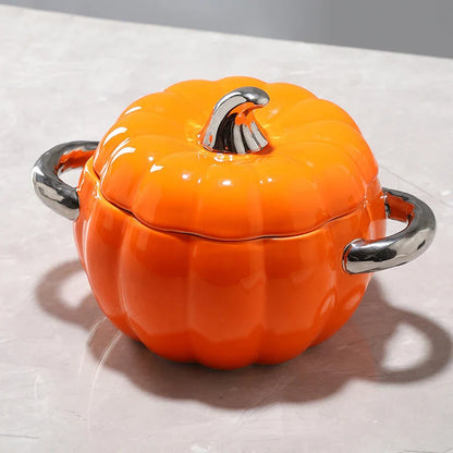 Farmhouse Pumpkin Ceramic Cookware