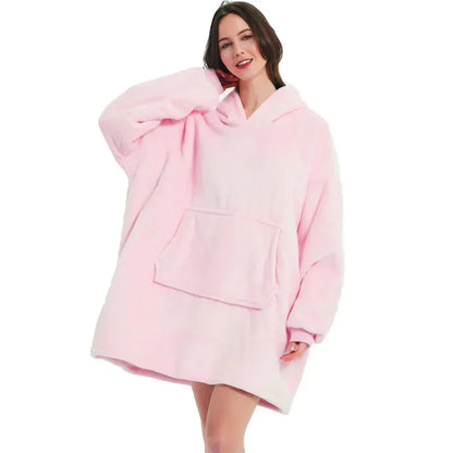 Oversized Fleece Blanket Hoodie 32$ TODAY ONLY