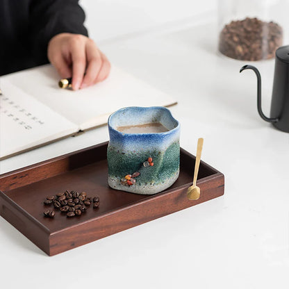 Seabreeze Stoneware Latte Cup