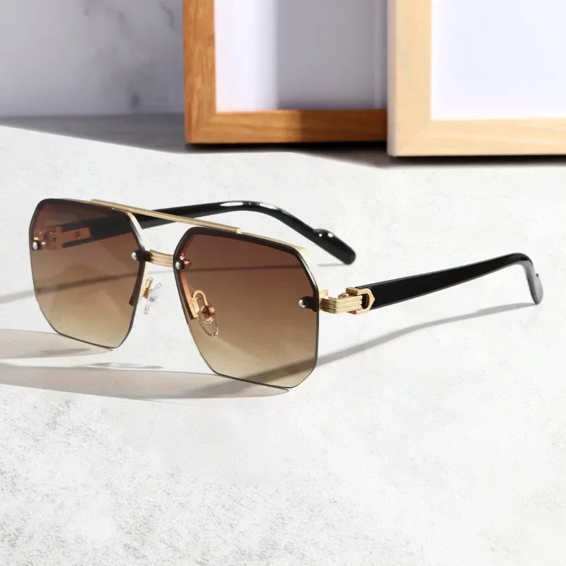 Druescott Rimless Sunglasses