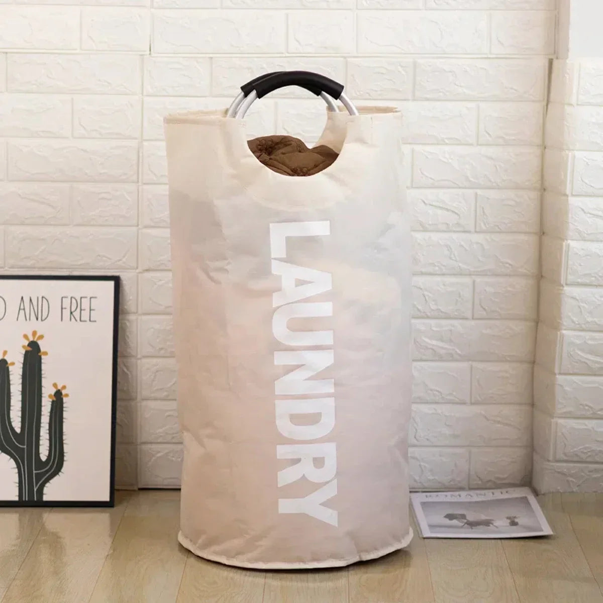 Taryn — Foldable Oxford Fabric Laundry Basket with Large Capacity