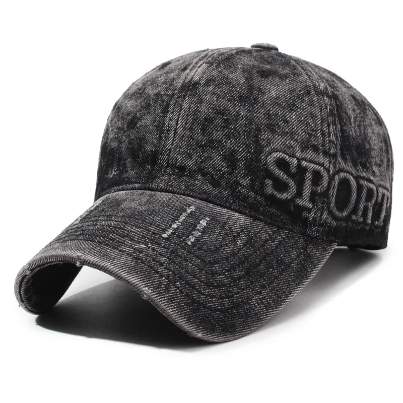 Rylan Cap — vintage-tyylinen farkkulippis säädettävällä istuvuudella