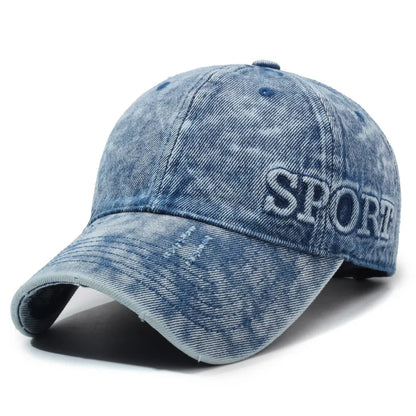 Rylan Cap — vintage-tyylinen farkkulippis säädettävällä istuvuudella