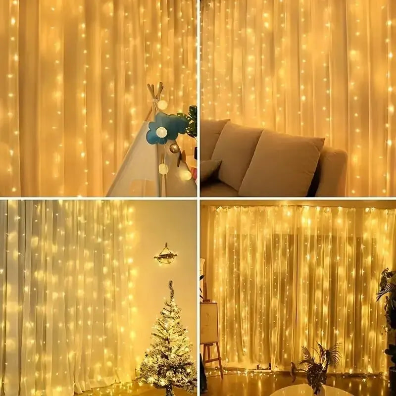 String Light Curtains 10$ TODAY ONLY