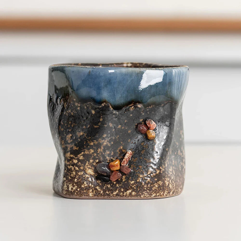 Seabreeze Stoneware Latte Cup