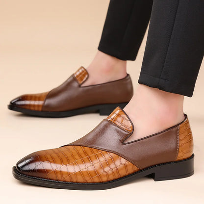Patchwork Croc Loafers™ — Beheers de Kamer met Ongeëvenaarde Stijl en Zelfvertrouwen voor de Hele Dag