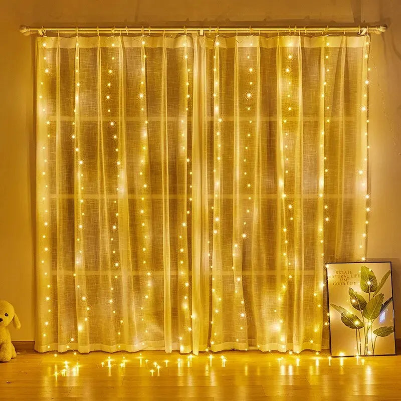 String Light Curtains 10$ TODAY ONLY