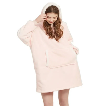 Oversized Fleece Blanket Hoodie 32$ TODAY ONLY