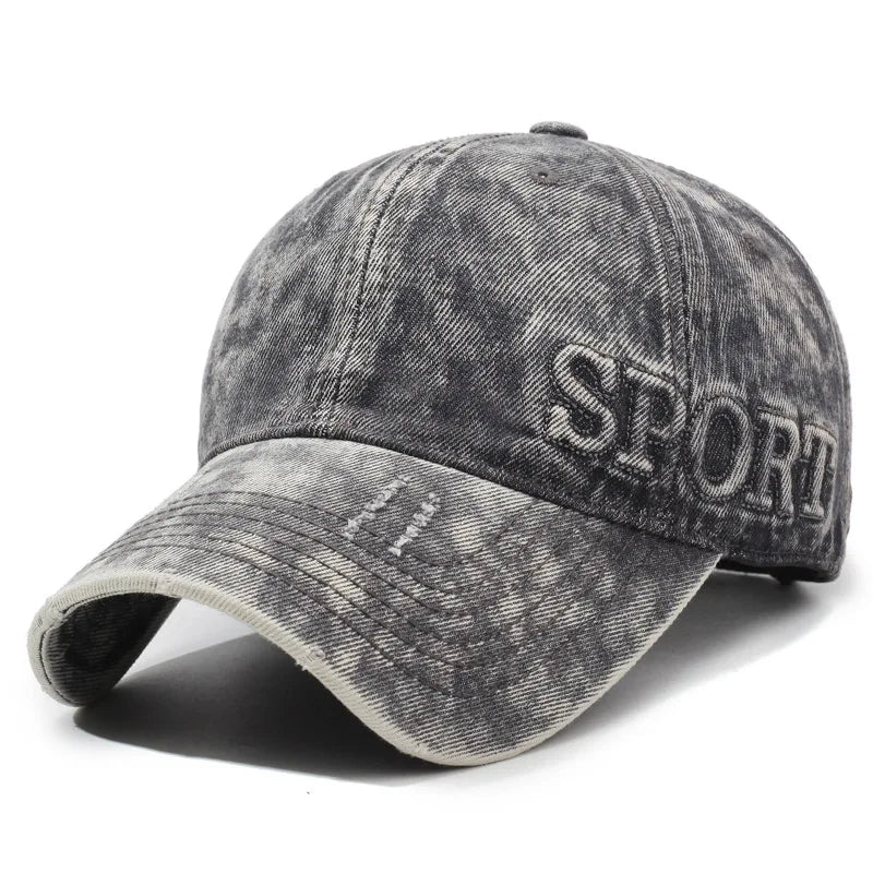 Rylan Cap — vintage-tyylinen farkkulippis säädettävällä istuvuudella