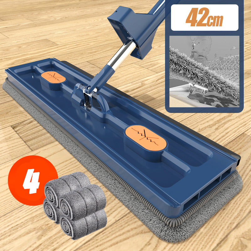 Virella Mop — Ultra-Absorbent Flat Mop with 360° Swivel Head for Easy Cleaning