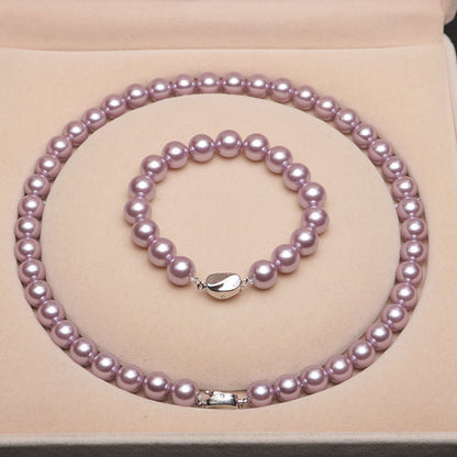 LuxeVera™ Pearl Necklace — Command Every Room with Timeless, Hypnotic Shine