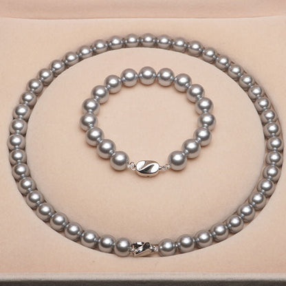 LuxeVera™ Pearl Necklace — Command Every Room with Timeless, Hypnotic Shine