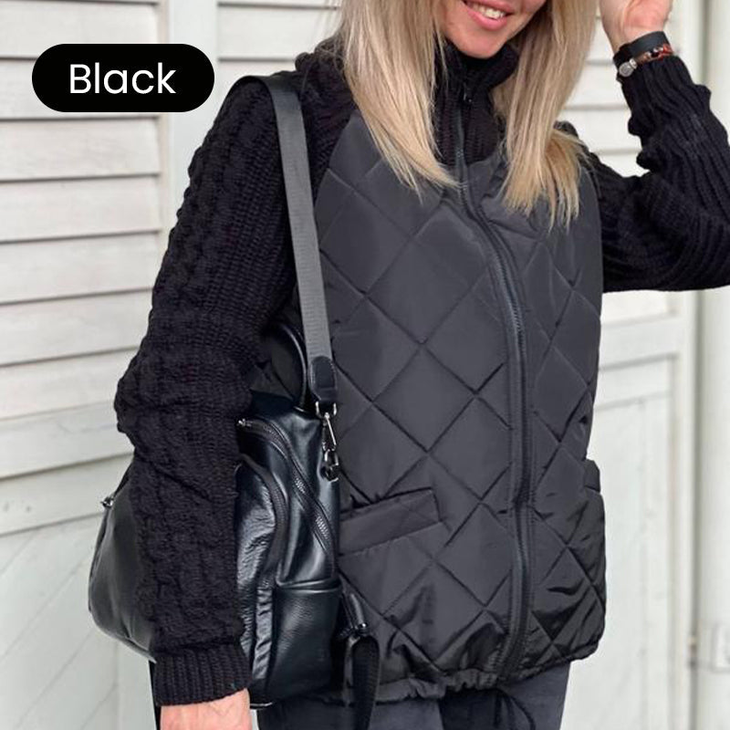 Knit Patchwork Puffy Jacket 22$ TODAY ONLY