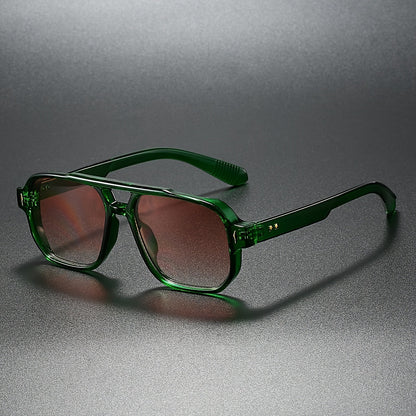 Kaelen Bold — Vintage Motorsport Sunglasses with UV400 Protection