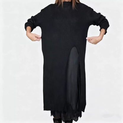 Sable Women's Outfit | Plus Size 2-Piece Set with Lace Accents, Soft Fabric 3
