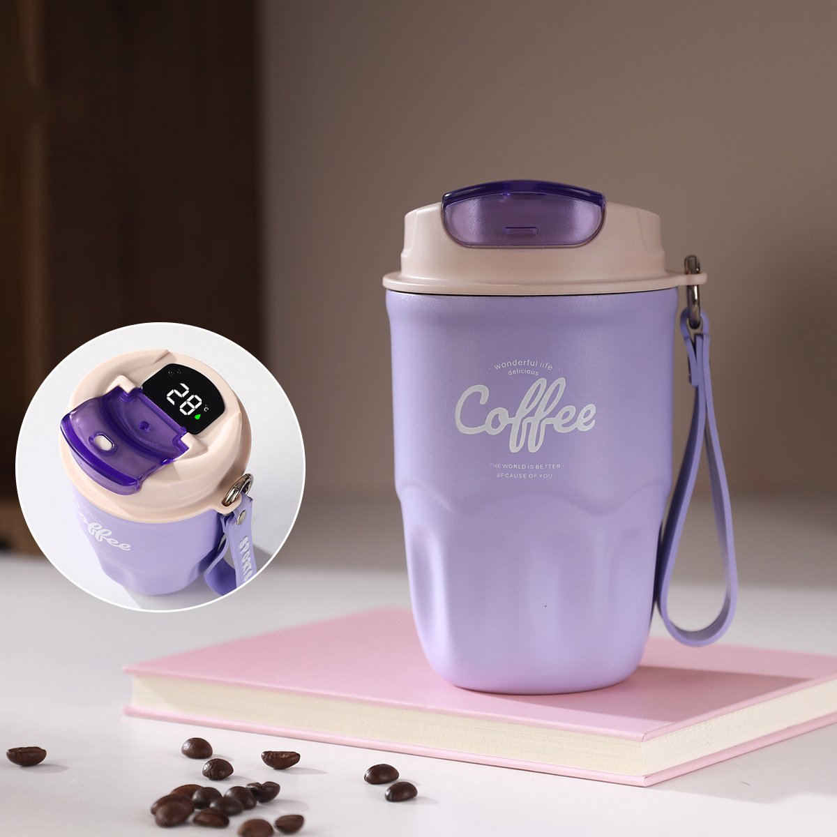 SavorGuard Coffee Flask | Insulated, Portable Design 12