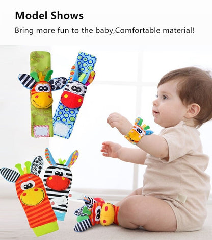 Rattle Socks & Wrist Straps For Babies 12$ TODAY ONLY