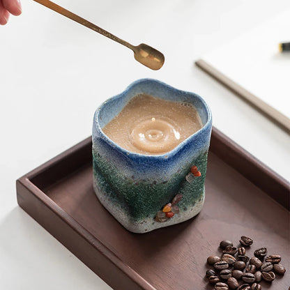 Seabreeze Stoneware Latte Cup