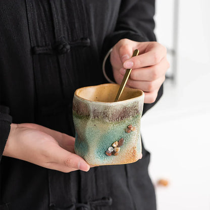 Seabreeze Stoneware Latte Cup