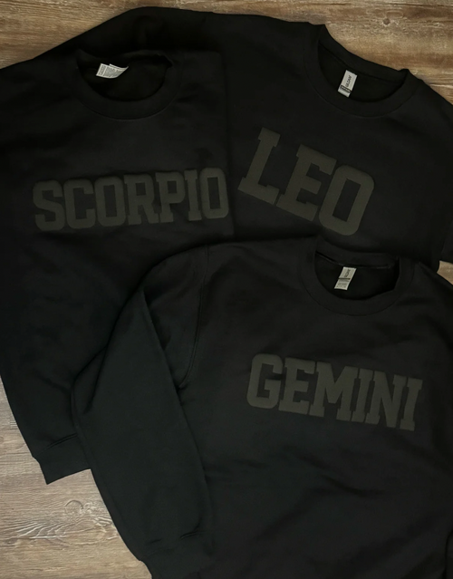 Zodiac Sign Crewneck