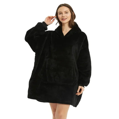 Oversized Fleece Blanket Hoodie 32$ TODAY ONLY