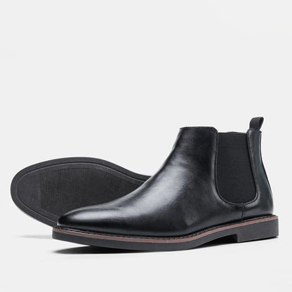 Germano Genuine Leather Chelsea Boots