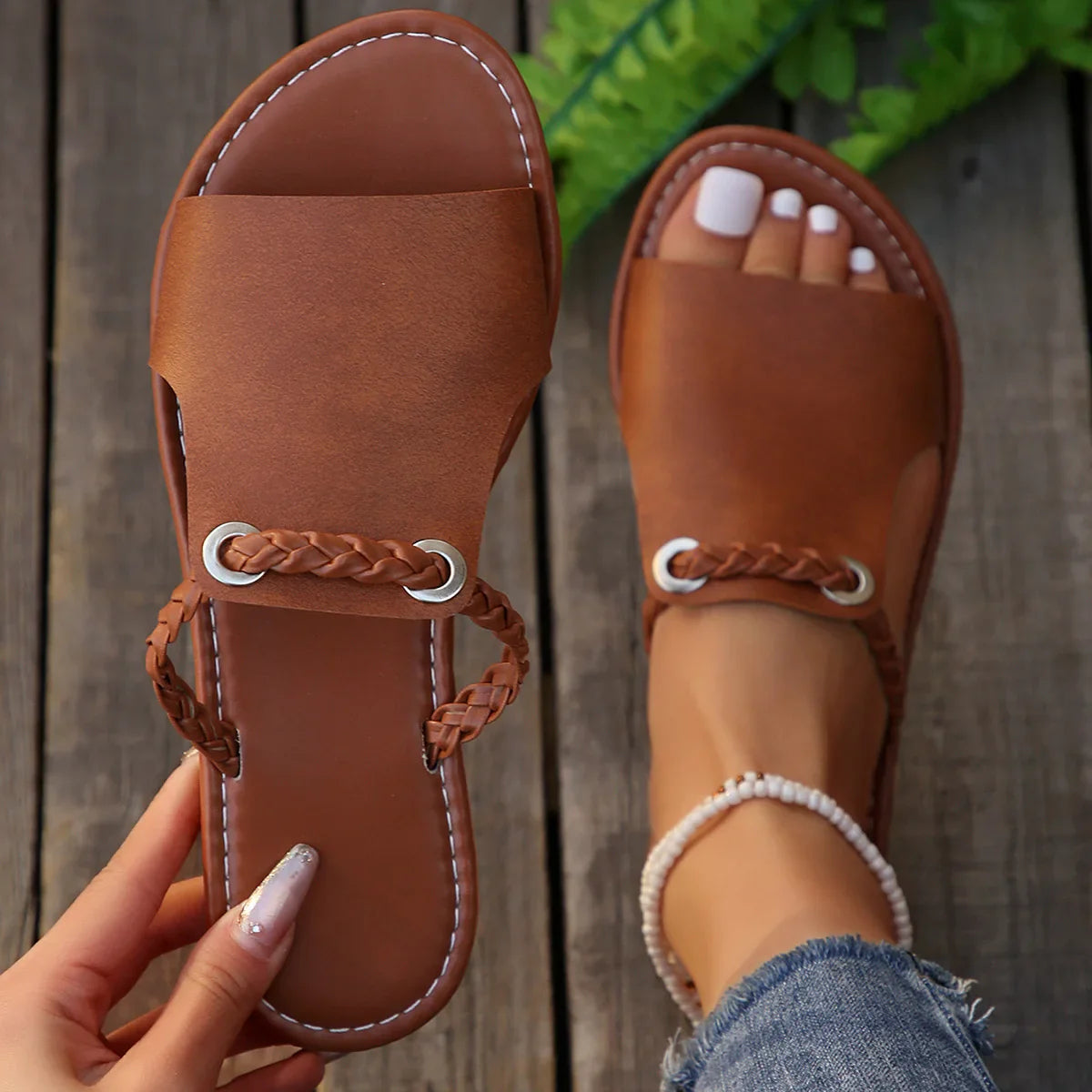 Lette Casual Sandaler med Rem
