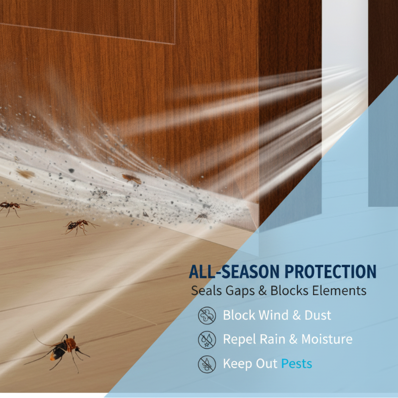 SealPro Weather Stripping | Self-Adhesive Door and Window Seal Strip 5