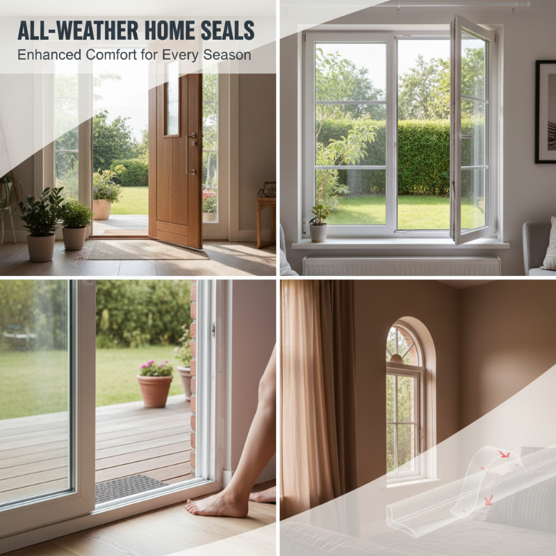 SealPro Weather Stripping | Self-Adhesive Door and Window Seal Strip 8