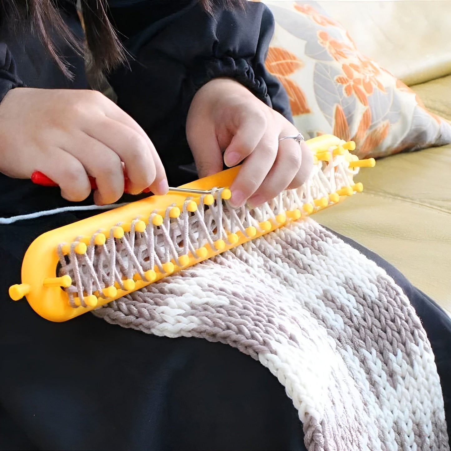 Knitara — Needle-Free Knitting Loom for Easy Portable Crafting