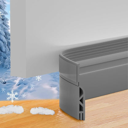Sentry Door Seal Strip | Flexible Silicone Weather Stripping, Noise-Reducing 7