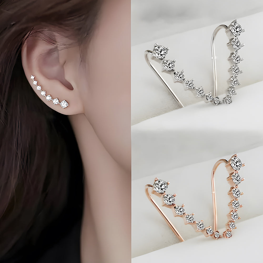 Sera Diamond Stud Earrings | Elegant Design, Comfortable Fit 0