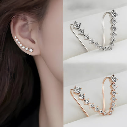 Sera Diamond Stud Earrings | Elegant Design, Comfortable Fit 0