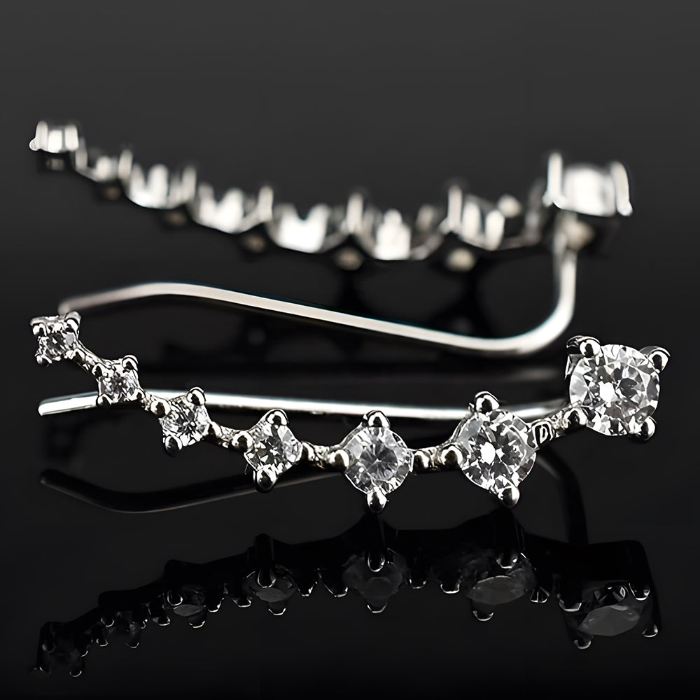 Sera Diamond Stud Earrings | Elegant Design, Comfortable Fit 6