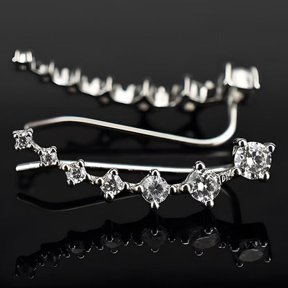 Sera Diamond Stud Earrings | Elegant Design, Comfortable Fit 6