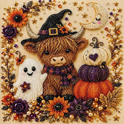 Sera Halloween Witch Diamond Painting Kit | 5D Sparkling Art for Adults 2