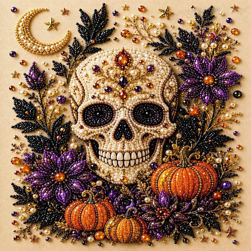 Sera Halloween Witch Diamond Painting Kit | 5D Sparkling Art for Adults 3